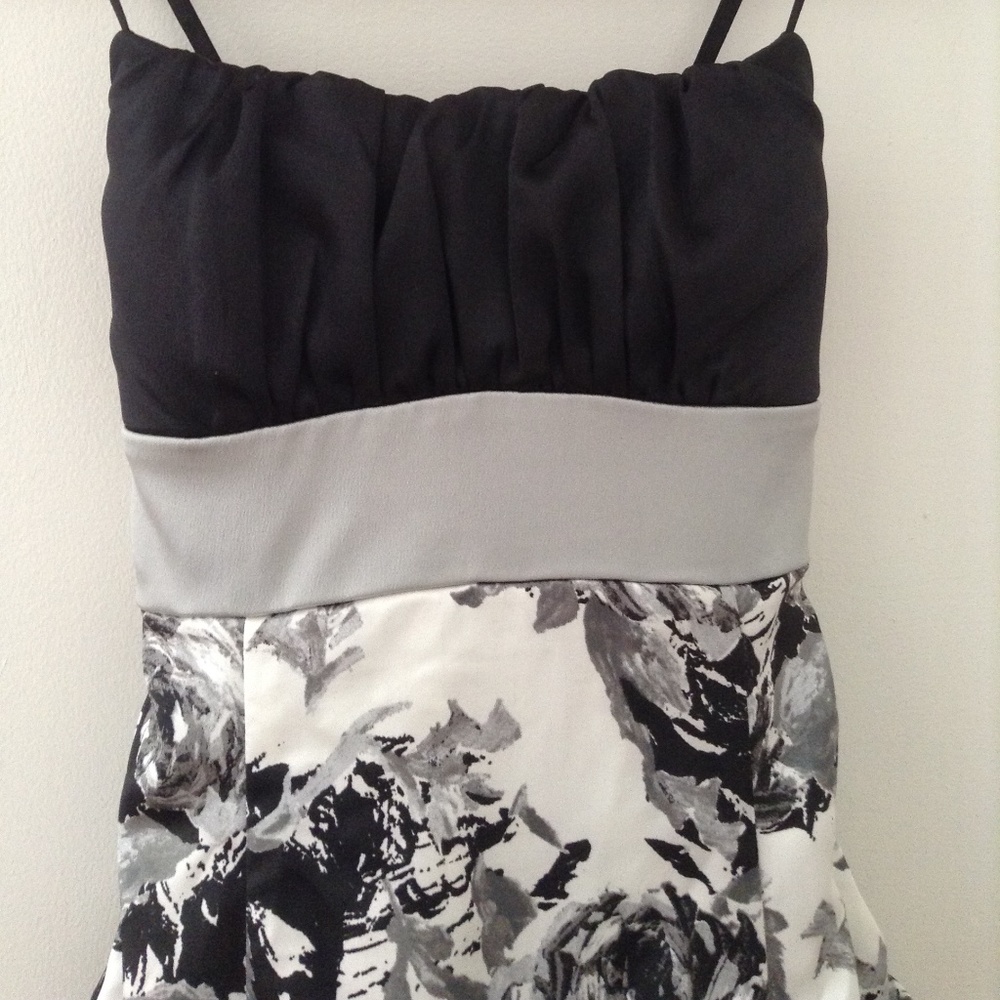 Black/Gray Party Dress - Ruby Rox - 3J